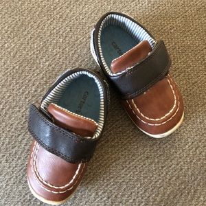 Adorable Carters Velcro Boat Shoes